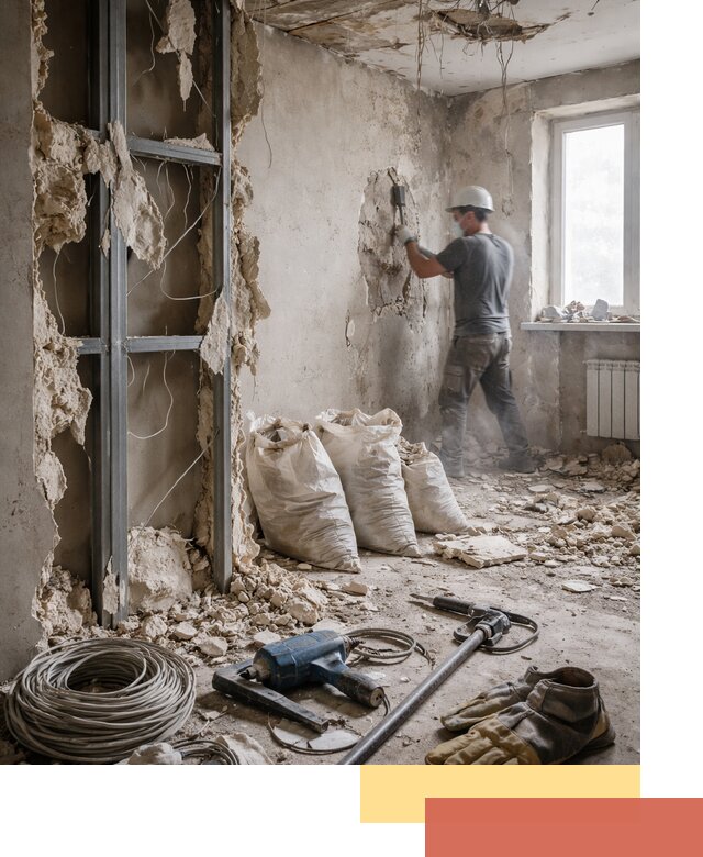 Профессиональный демонтаж зданий и конструкций в Рассказово