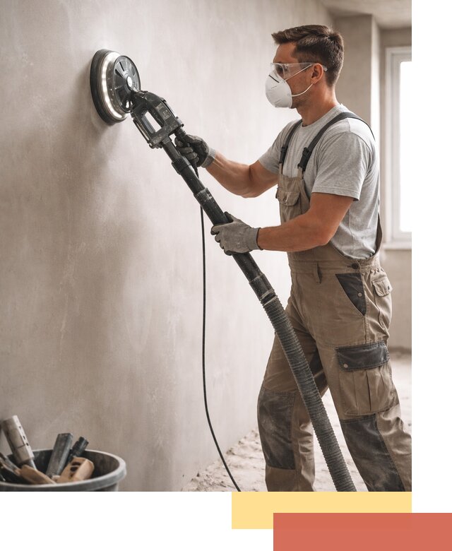 Профессиональная шлифовка стен в Рассказово быстро и качественно