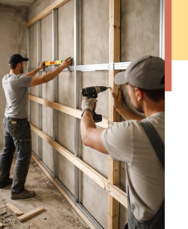 Устройство обрешетки под панели в Рассказово от 2145 руб. — монтаж под ключ | ОТДЕЛОЧНИК-Рсз