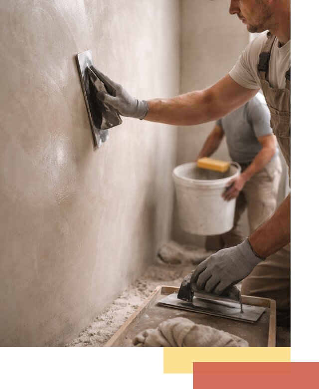 Нанесение марокканской штукатурки таделакт в Рассказово