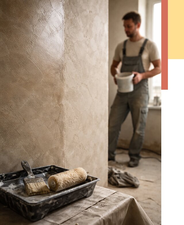 Нанесение воска на штукатурку в Рассказово от 3575 руб. | Услуги ОТДЕЛОЧНИК-Рсз