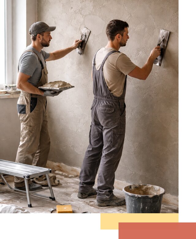 Ремонт декоративной штукатурки и восстановление фактуры в Рассказово