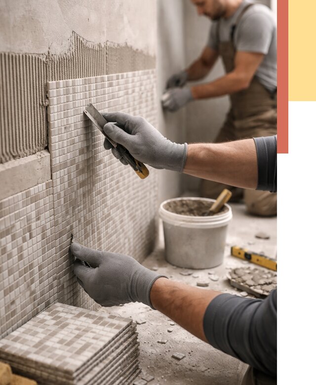 Облицовка стен мозаикой в Рассказово от 3269 руб/м2 — укладка мозаики на стены | ОТДЕЛОЧНИК-Рсз