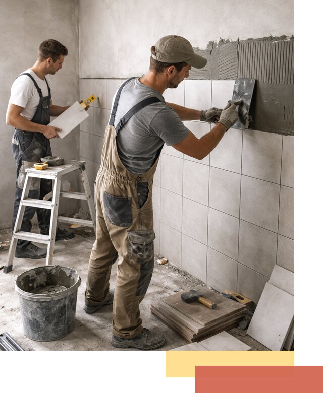 Укладка плитки на стены в Рассказово профессионально и надежно