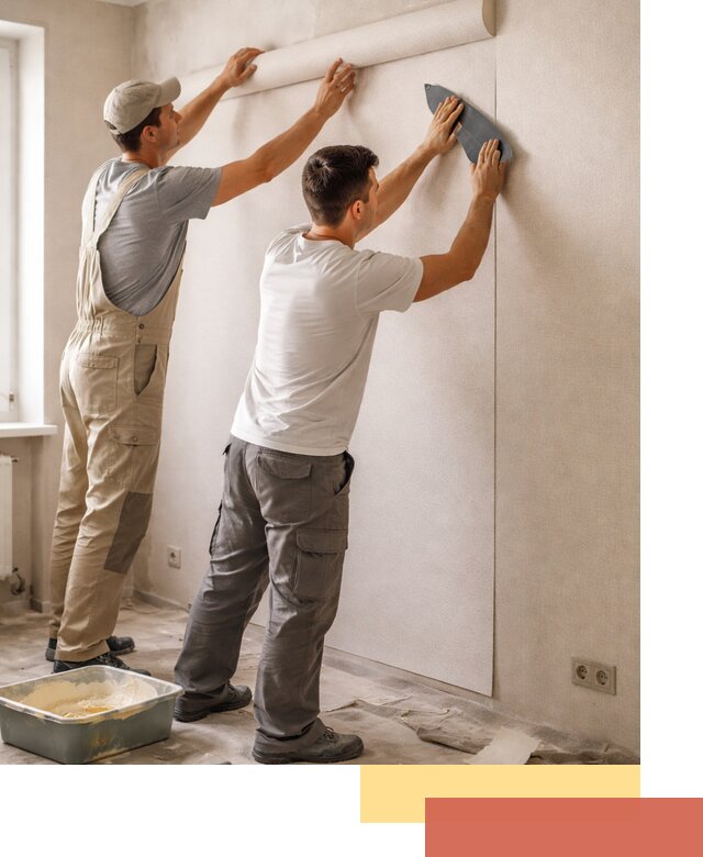 Поклейка виниловых обоев в Рассказово профессионально и качественно