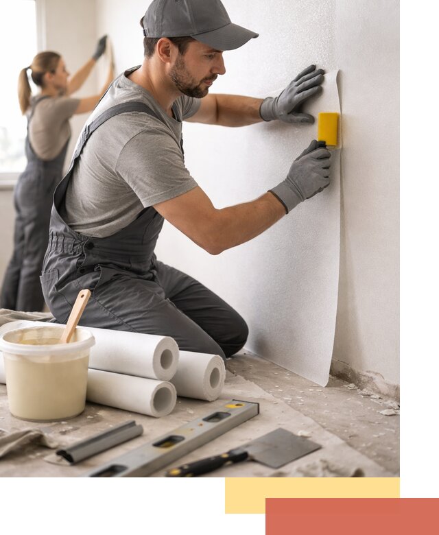 Поклейка стеклообоев профессионально в Рассказово