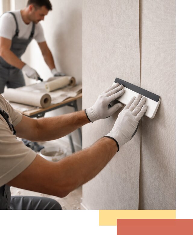 Поклейка обоев под покраску в Рассказово профессионально и быстро