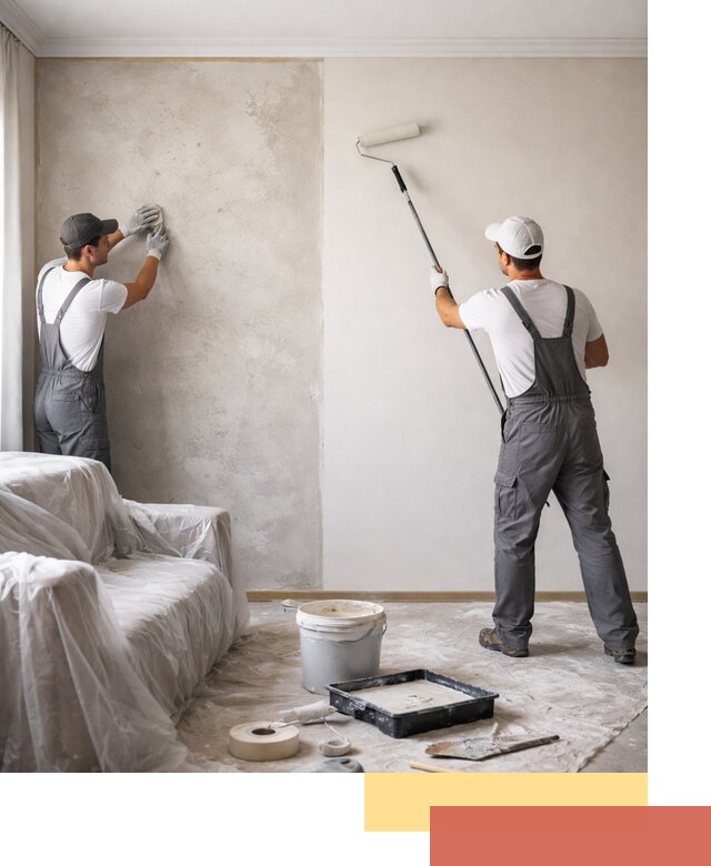 Покраска стен антивандальной краской в Рассказово