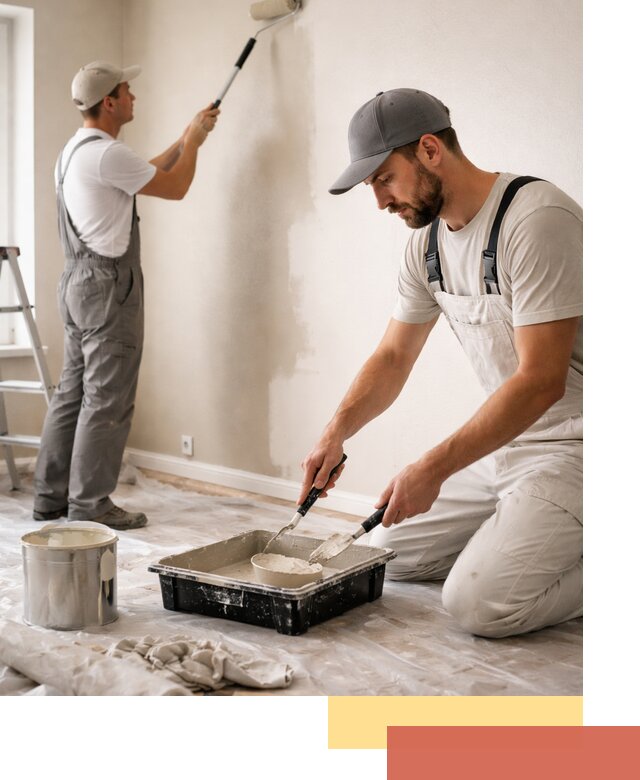 Покраска стен в квартире в Рассказово — профессионально и аккуратно