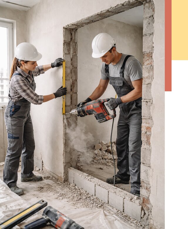 Создание проемов в стенах в Рассказово от 6640 руб. — алмазная резка и расширение | ОТДЕЛОЧНИК-Рсз