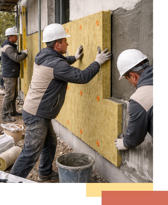 Утепление стен минватой в Рассказово — тепло и звукоизоляция