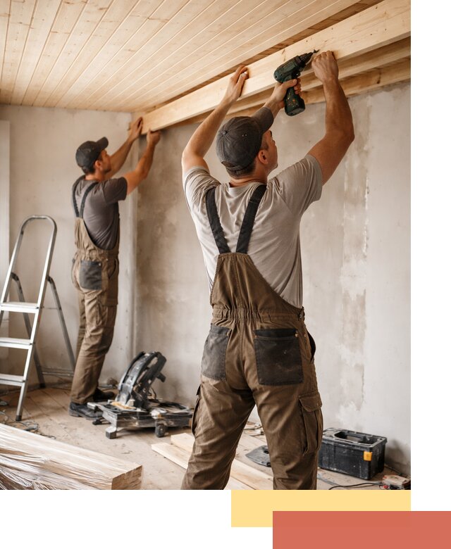 Монтаж потолка из вагонки в Рассказово профессионально и аккуратно