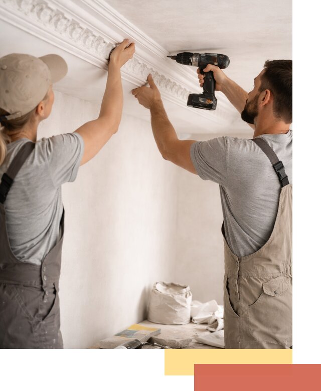 Профессиональный монтаж лепнины на потолок в Рассказово