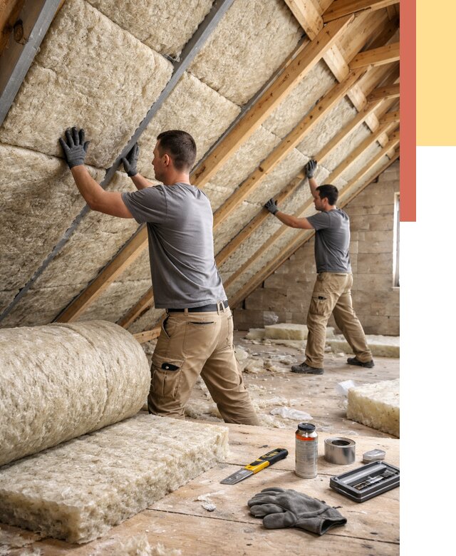 Утепление потолка минватой в Рассказово от 1481 руб. — быстро и недорого | ОТДЕЛОЧНИК-Рсз