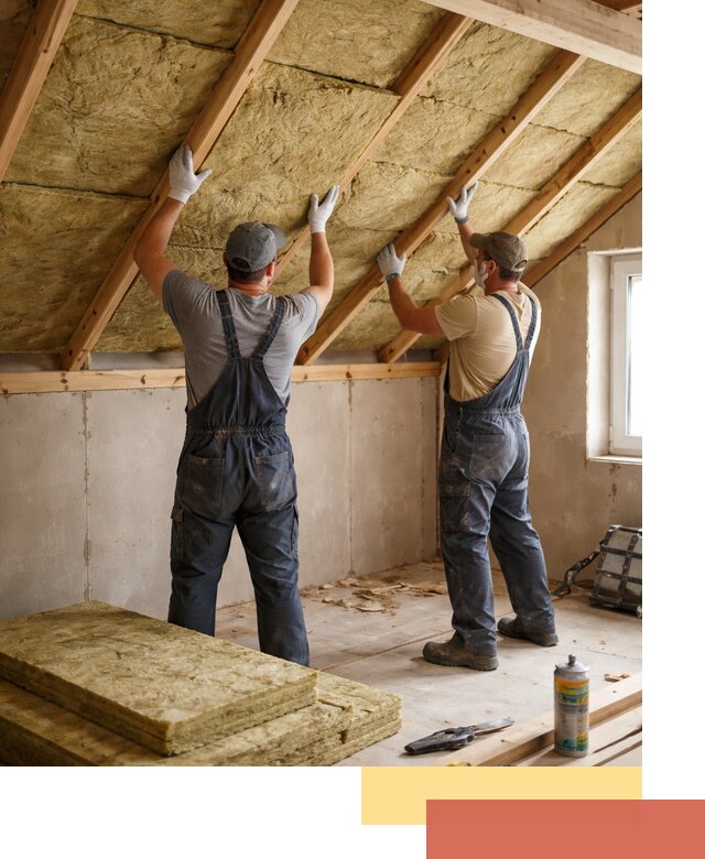 Утепление потолка минеральной ватой в Рассказово